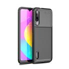 Carbon Fiber Texture Shockproof TPU Case for Xiaomi Mi CC9e Black - 1