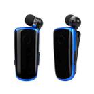 K39 Wireless Bluetooth Headset CSR DSP chip In-Ear Vibrating Alert Wear Clip Hands Free Earphone (Blue) - 1