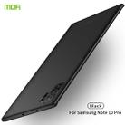 MOFI Frosted PC Ultra-thin Hard Case for Galaxy Note10 Pro(Black) - 1