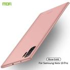 MOFI Frosted PC Ultra-thin Hard Case for Galaxy Note10 Pro(Rose gold) - 1