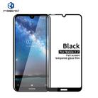 PINWUYO 9H 2.5D Full Screen Tempered Glass Film for Nokia 2.2(Black) - 1