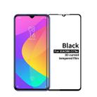 MOFI 9H 3D Explosion-proof Curved Screen Tempered Glass Film for Xiaomi Mi CC9e / A3(Black) - 1