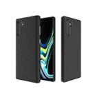 Anti-slip Armor Texture TPU + PC Case for Galaxy Note10(Black) - 1