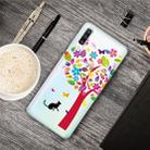 Fashion Soft TPU Case 3D Cartoon Transparent Soft Silicone Cover Phone Cases For Galaxy A50(Colour Tree) - 1