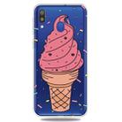 Fashion Soft TPU Case 3D Cartoon Transparent Soft Silicone Cover Phone Cases For Galaxy A40(Big Cone) - 1