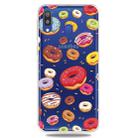 Fashion Soft TPU Case 3D Cartoon Transparent Soft Silicone Cover Phone Cases For Galaxy A40(Doughnut) - 1