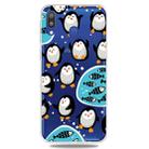 Fashion Soft TPU Case 3D Cartoon Transparent Soft Silicone Cover Phone Cases For Galaxy A70(Penguin) - 1
