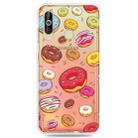 Fashion Soft TPU Case 3D Cartoon Transparent Soft Silicone Cover Phone Cases For Galaxy A60(Doughnut) - 1