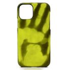 For iPhone 11 Pro Paste Skin + PC Thermal Sensor Discoloration Protective Back Cover Case(Black turns green) - 1