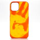 Paste Skin + PC Thermal Sensor Discoloration Protective Back Cover Case For iPhone 11(Red turns yellow) - 1