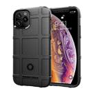 For iPhone 11 Pro Max Full Coverage Shockproof TPU Case (Black) - 1