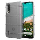 Full Coverage Shockproof TPU Case for Xiaomi Mi A3 Lite / Mi CC9(Grey) - 1