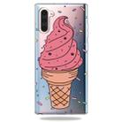 Fashion Soft TPU Case 3D Cartoon Transparent Soft Silicone Cover Phone Cases For Galaxy Note10(Big Cone) - 1