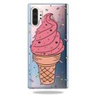 Fashion Soft TPU Case 3D Cartoon Transparent Soft Silicone Cover Phone Cases For Galaxy Note10+(Big Cone) - 1