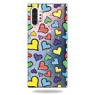 Fashion Soft TPU Case 3D Cartoon Transparent Soft Silicone Cover Phone Cases For Galaxy Note10+(More Love) - 1