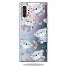 Fashion Soft TPU Case 3D Cartoon Transparent Soft Silicone Cover Phone Cases For Galaxy Note10+(Koala) - 1