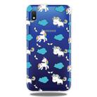 Fashion Soft TPU Case 3D Cartoon Transparent Soft Silicone Cover Phone Cases For Galaxy A10(Cloud Horse) - 1