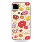 For iPhone 11 Pro Max Fashion Soft TPU Case 3D Cartoon Transparent Soft Silicone Cover Phone Cases (Doughnut) - 1