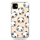 For iPhone 11 Fashion Soft TPU Case 3D Cartoon Transparent Soft Silicone Cover Phone Cases (Facial Bear) - 1