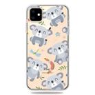 For iPhone 11 Fashion Soft TPU Case 3D Cartoon Transparent Soft Silicone Cover Phone Cases (Koala) - 1