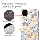 For iPhone 11 Fashion Soft TPU Case 3D Cartoon Transparent Soft Silicone Cover Phone Cases (Koala) - 3