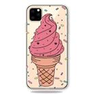 For iPhone 11 Pro Fashion Soft TPU Case3D Cartoon Transparent Soft Silicone Cover Phone Cases (Big Cone) - 1