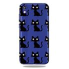 Fashion Soft TPU Case 3D Cartoon Transparent Soft Silicone Cover Phone Cases For Huawei Y5 2019 / Y5 Prime 2019 / Honor 8S(Black Cat) - 1