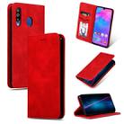 Retro Skin Feel Business Magnetic Horizontal Flip Leather Case for Galaxy M30 / A40s(Red) - 1