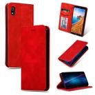 Retro Skin Feel Business Magnetic Horizontal Flip Leather Case for Xiaomi Redmi 7A(Red) - 1