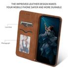 Retro Skin Feel Business Magnetic Horizontal Flip Leather Case for Huawei Honor 20(Brown) - 3