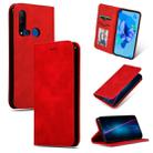 Retro Skin Feel Business Magnetic Horizontal Flip Leather Case for Huawei P20 Lite 2019 / Nova 5i(Red) - 1