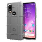 Full Coverage Shockproof TPU Case for Motorola MOTO P50(Grey) - 1