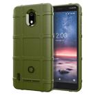 Full Coverage Shockproof TPU Case for Nokia 3.1A(Army Green) - 1