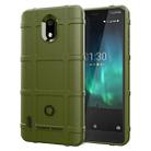 Full Coverage Shockproof TPU Case for Nokia 3.1C(Army Green) - 1