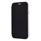 For iPhone 11 Pro Max Solid Color Plain PU + TPU Mirror Leather Case (Black) - 1