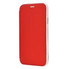 For iPhone 11 Pro Max Solid Color Plain PU + TPU Mirror Leather Case (Red) - 1