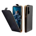 Business Style Vertical Flip TPU Leather Case  with Card Slot For Huawei Honor 20 Pro(black) - 1