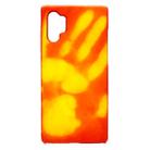 Paste Skin + PC Thermal Sensor Discoloration Protective Back Cover Case For Galaxy Note 10+(Red turns yellow) - 1