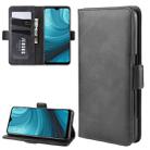 Wallet Stand Leather Cell Phone Case for OPPO A7 / AX7，with Wallet & Holder & Card Slots(Black) - 1