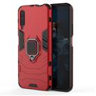 PC + TPU Shockproof Protective Case with Magnetic Ring Holder for Huawei Honor 9X / 9X Pro(Red) - 1