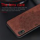 Embossed Mandala Pattern Magnetic PC + TPU + Fabric Shockproof Case for Galaxy A10, with Lanyard(Rose Gold) - 6