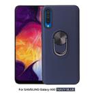 360 Rotary Multifunctional Stent PC+TPU Case for Galaxy A50,with Magnetic Invisible Holder(Navy Blue) - 1