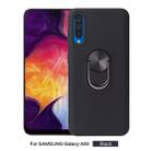 360 Rotary Multifunctional Stent PC+TPU Case for Galaxy A50,with Magnetic Invisible Holder(Black) - 1