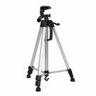 Portable Phone Live Selfie 3366 Tripod Stand DV SLR Camera Self-timer Full Light Bracket(Silver) - 1