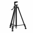 Portable Phone Live Selfie 3366 Tripod Stand DV SLR Camera Self-timer Full Light Bracket(Black) - 1