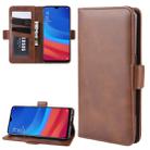 Wallet Stand Leather Cell Phone Case for OPPO AX5s / A5s，with Wallet & Holder & Card Slots(Brown) - 1