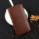 Wallet Stand Leather Cell Phone Case for VIVO Y7s / IQOO Neo，with Wallet & Holder & Card Slots(Brown) - 6