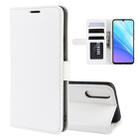 R64 Texture Single Fold Horizontal Flip Leather Case for VIVO Y7s / IQOO Neo, with Holder & Card Slots & Wallet(white) - 1