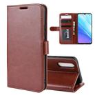 R64 Texture Single Fold Horizontal Flip Leather Case for VIVO Y7s / IQOO Neo, with Holder & Card Slots & Wallet(Brown) - 1