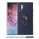360 Rotary Multifunctional Stent PC+TPU Case for Galaxy Note10+, with Magnetic Invisible Holder(Navy Blue) - 1